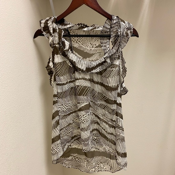 Sleeveless Ruffle Top - Picture 1 of 2